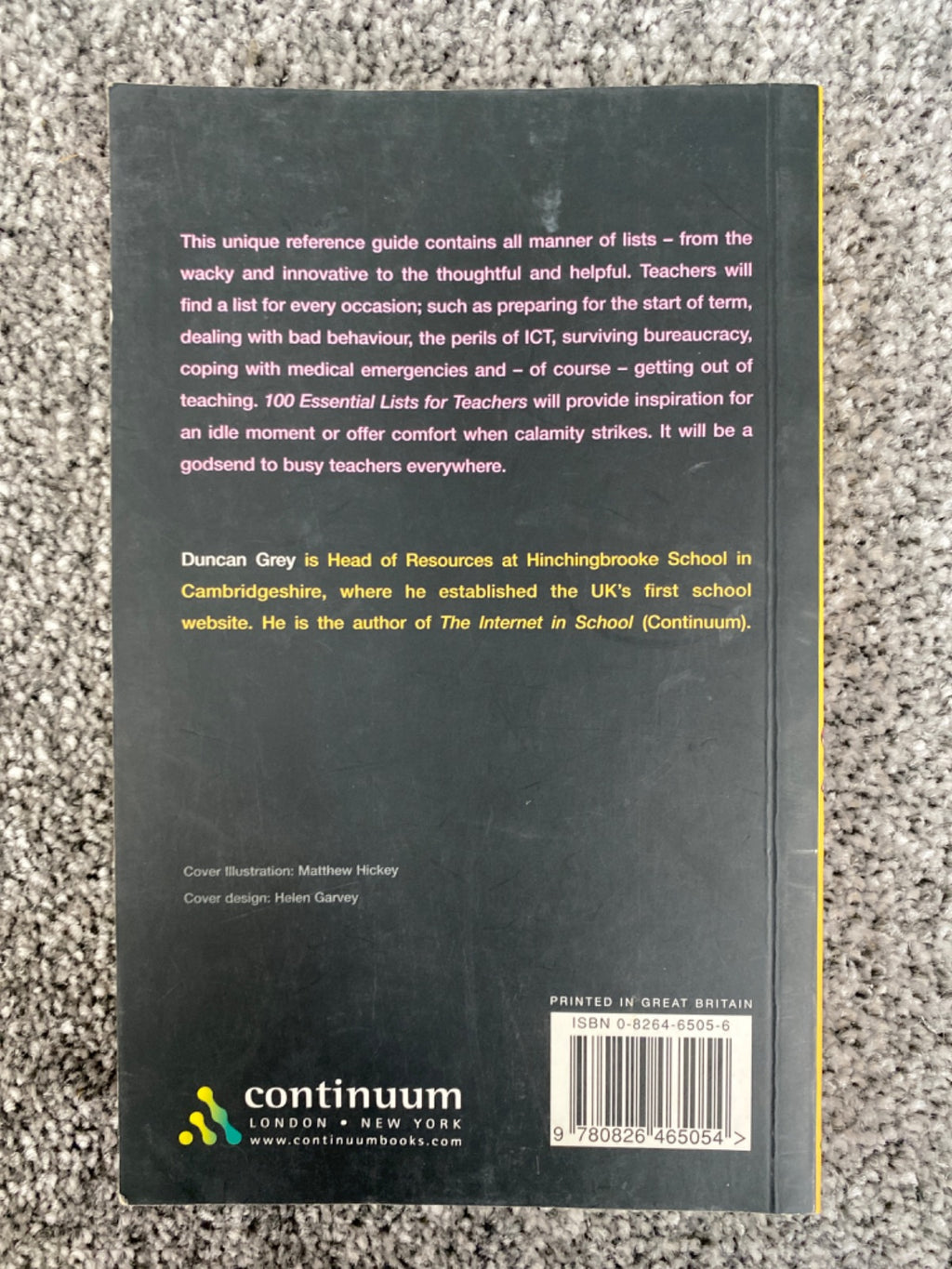 100 Essential Lists for Teachers - Duncan Grey
