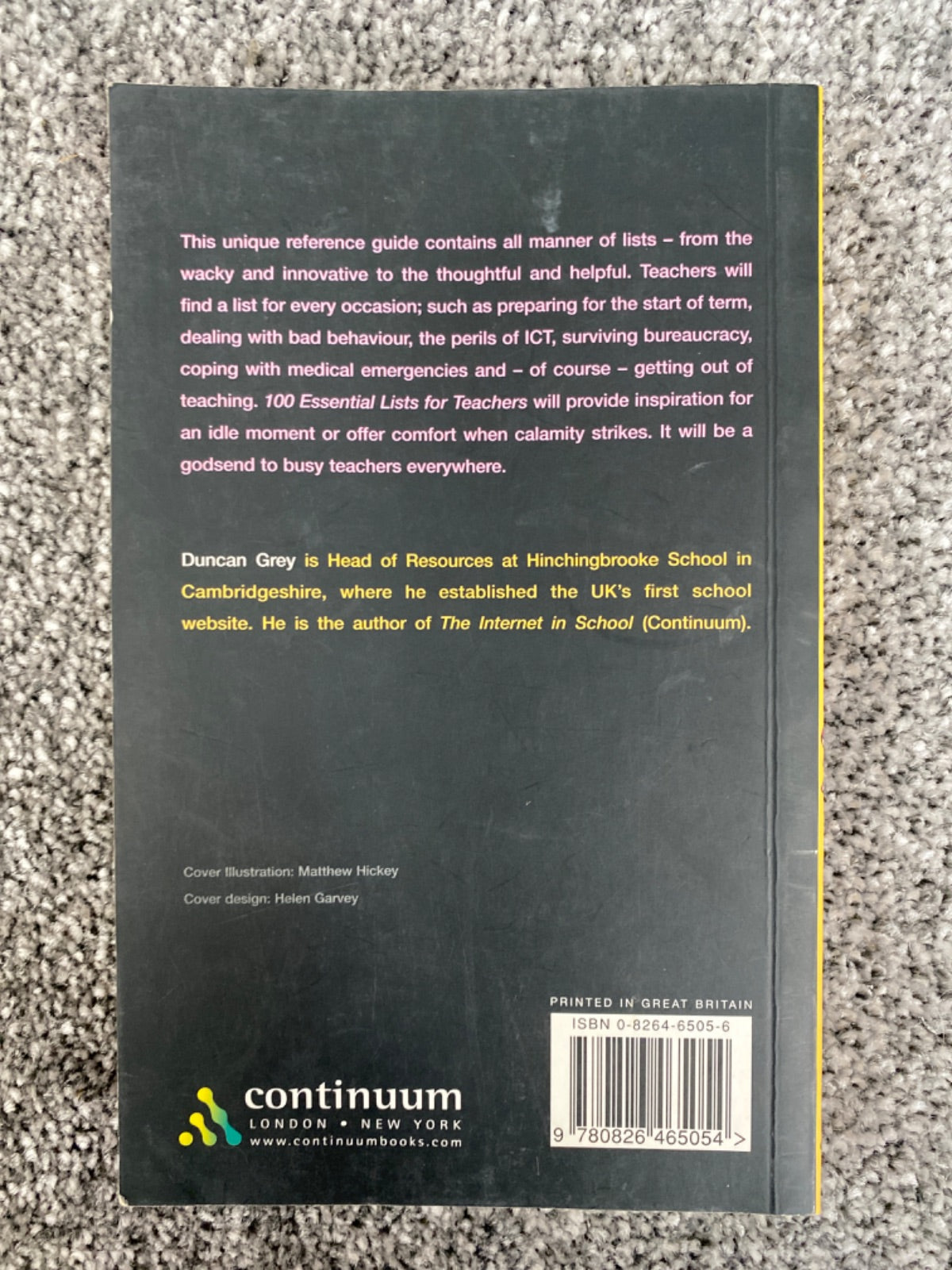 100 Essential Lists for Teachers - Duncan Grey