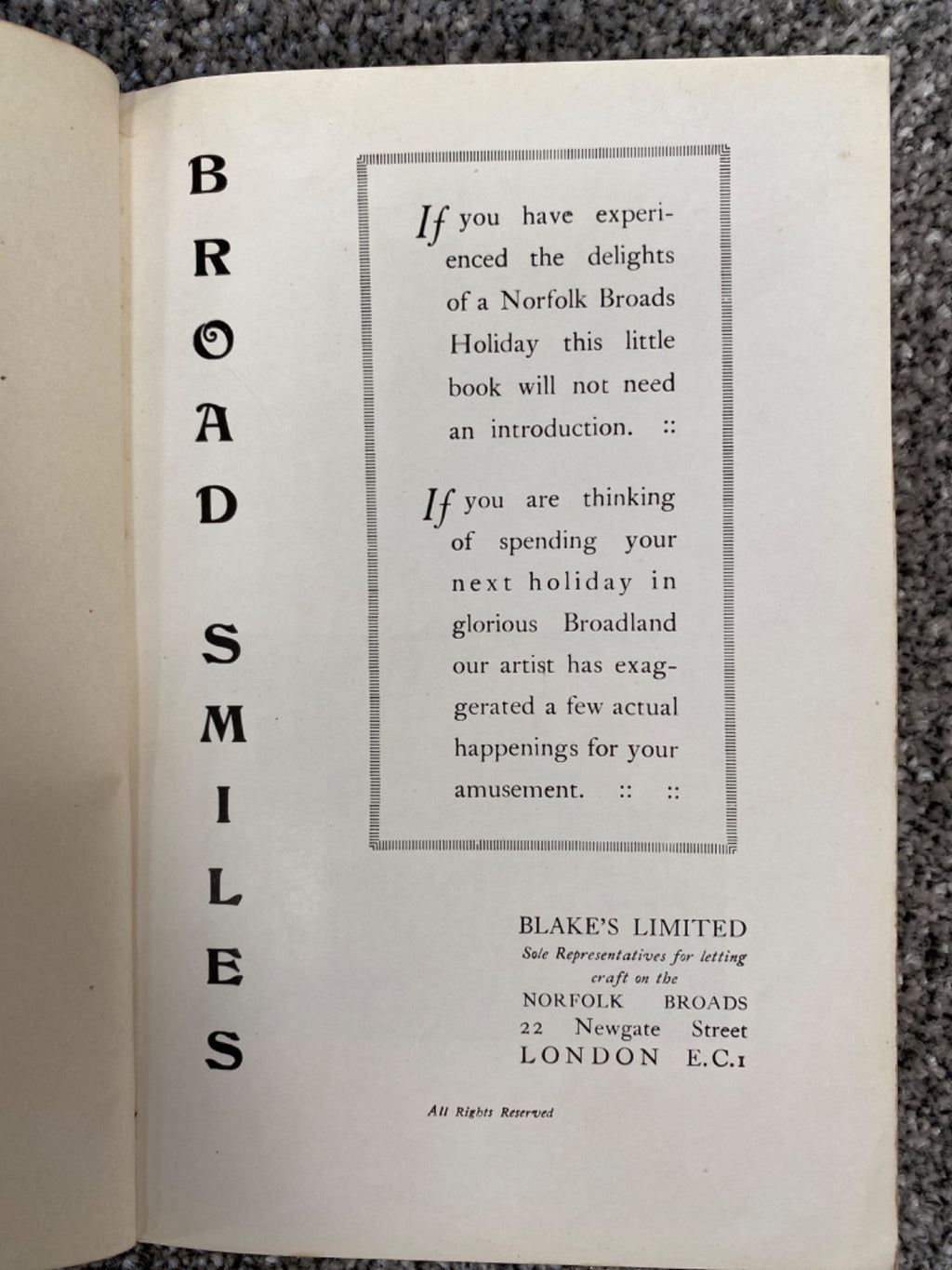 Broad Smiles, or How Not to Do a Norfolk Broads Holiday