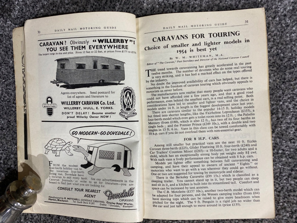 Daily Mail Motoring Guide 1954