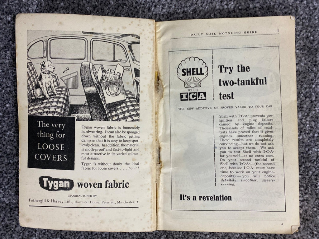 Daily Mail Motoring Guide 1954