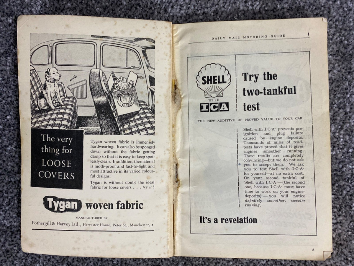 Daily Mail Motoring Guide 1954