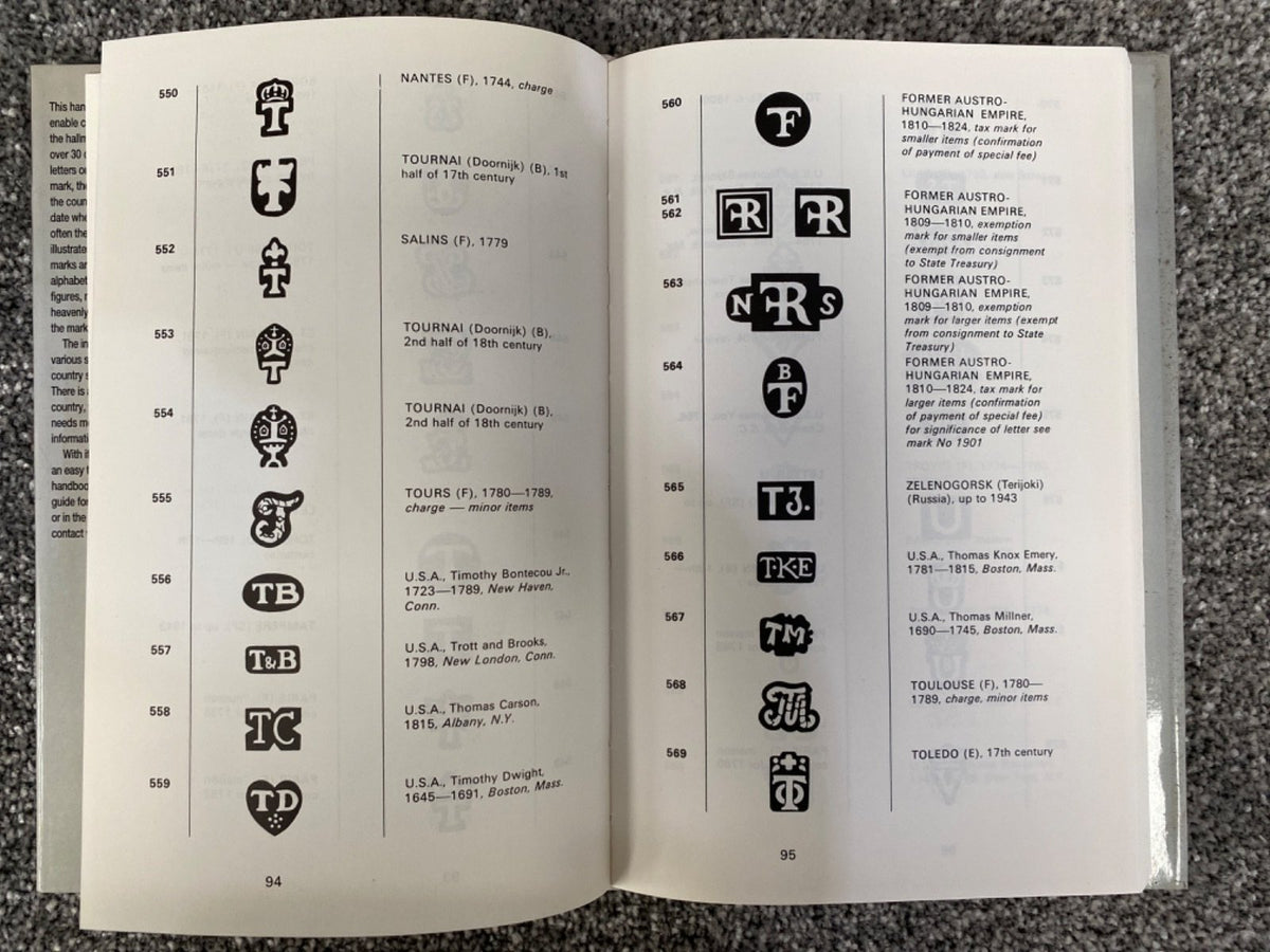 Guide to Silvermarks of the World - Jan Diviš