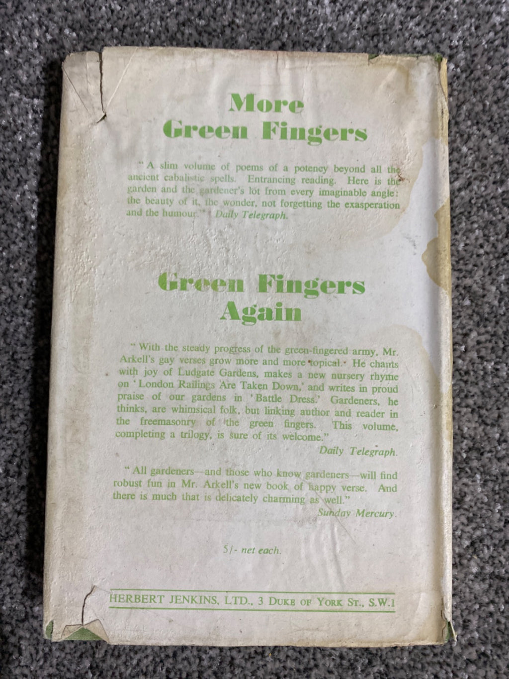 Green Fingers - Reginald Arkell