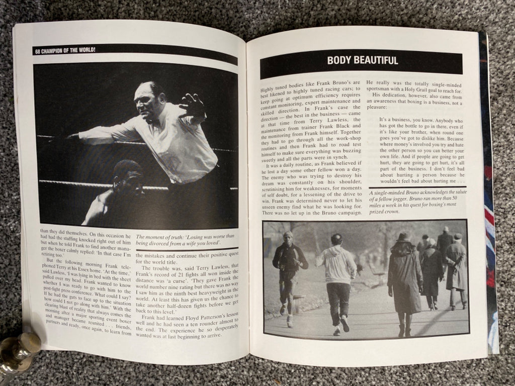 Champion of the World!: The Frank Bruno Story - Malcolm Severs