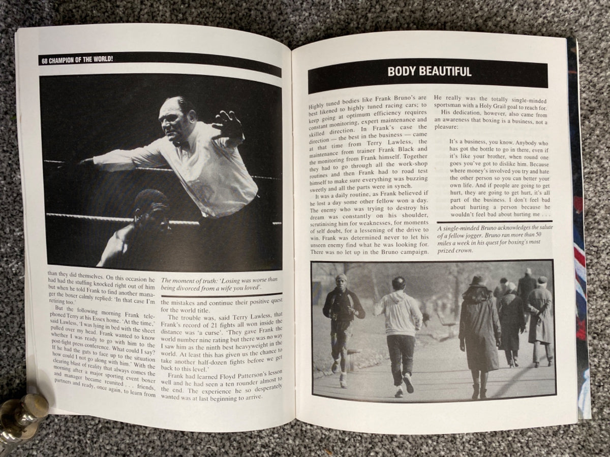 Champion of the World!: The Frank Bruno Story - Malcolm Severs