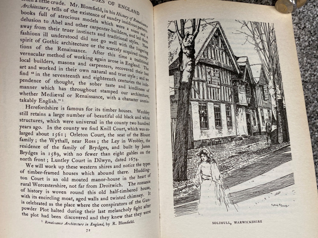 The Manor Houses of England - Peter Hampson Ditchfield