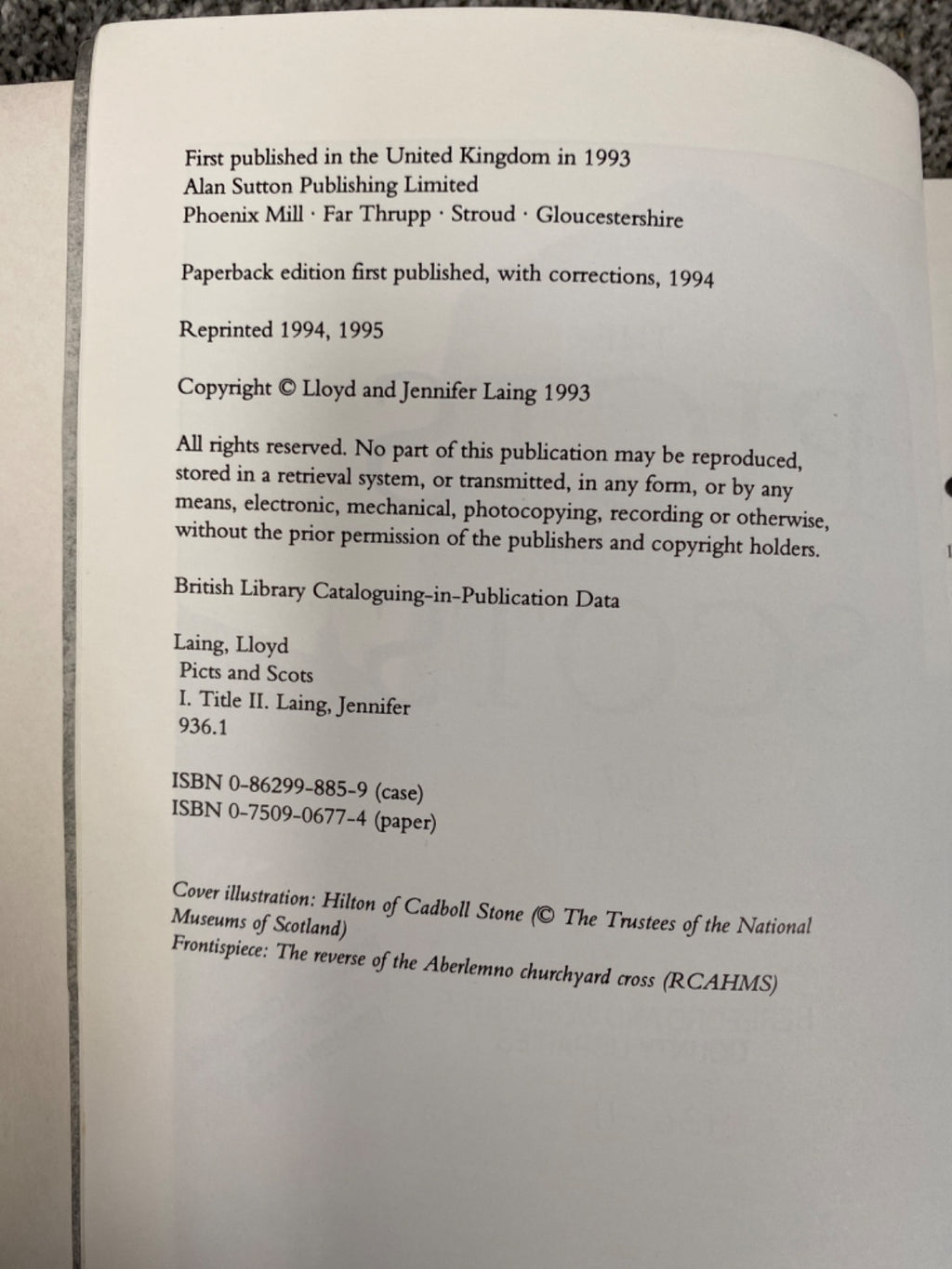 The Picts and the Scots - Lloyd Robert Laing, Jennifer Laing