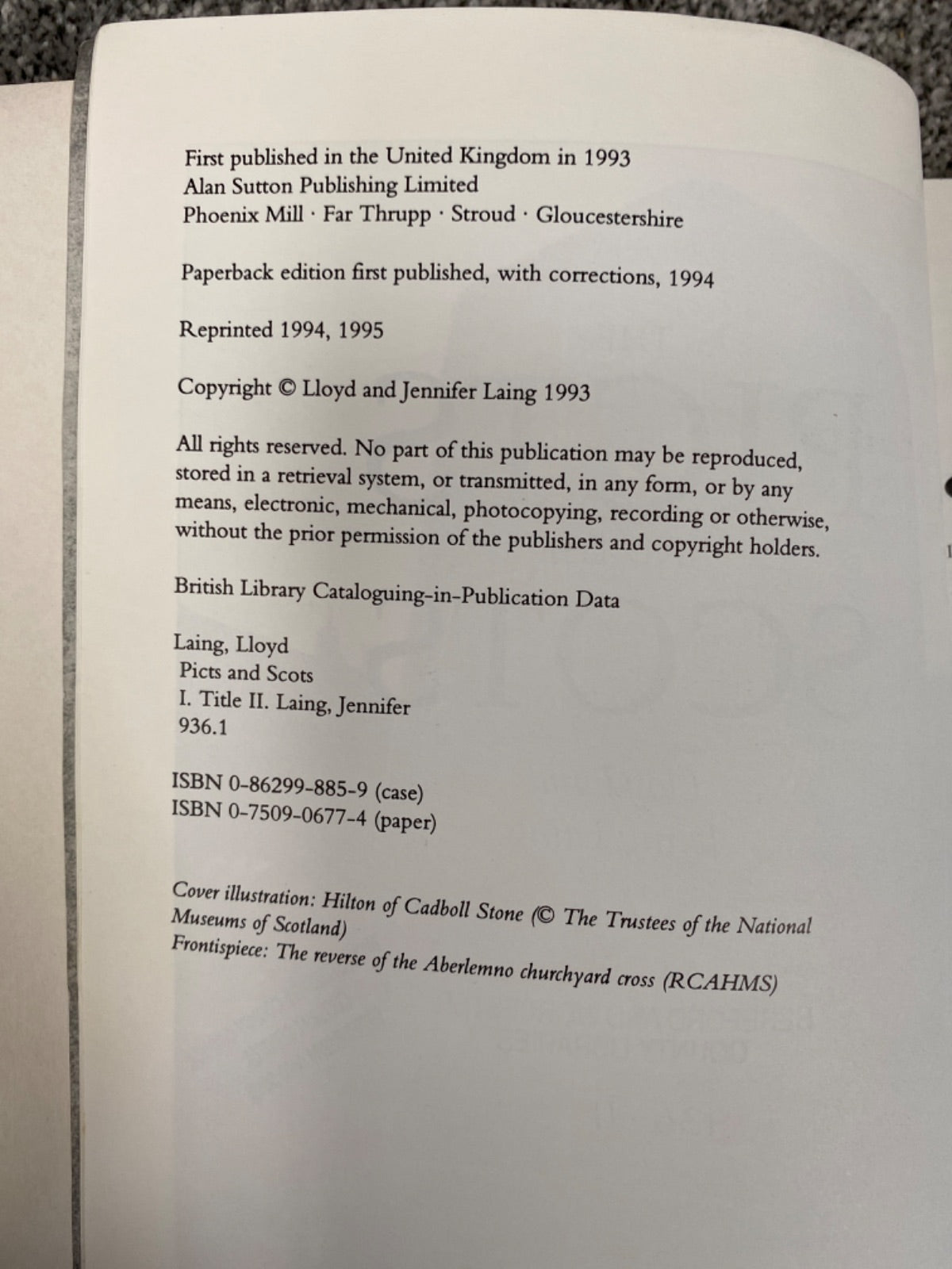 The Picts and the Scots - Lloyd Robert Laing, Jennifer Laing