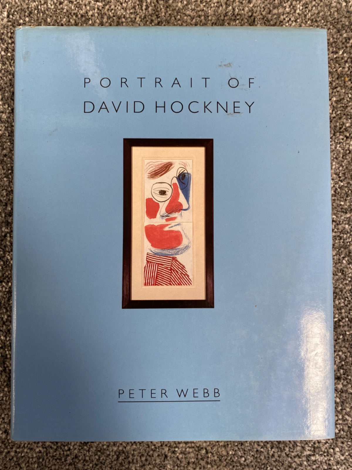 Portrait of David Hockney - Peter Webb