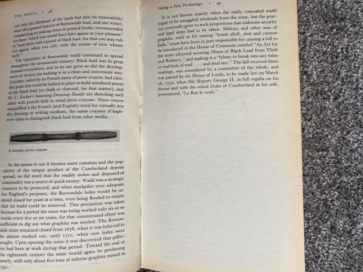 The Pencil: A History of Design and Circumstance - Henry Petroski