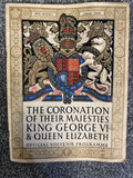 THE CORONATION OF THEIR MAJESTIES KING GEORGE VI & QUEEN ELIZABETH
