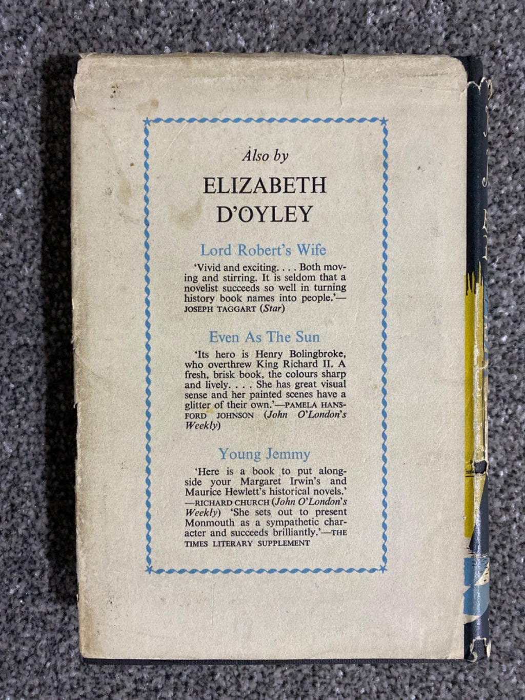The Mired Horse - Elizabeth D'Oyley