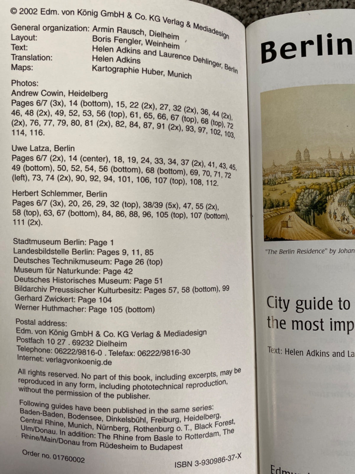 Berlin: City Guide to the Most Important Sights ; [with City Map and Subway Planner]