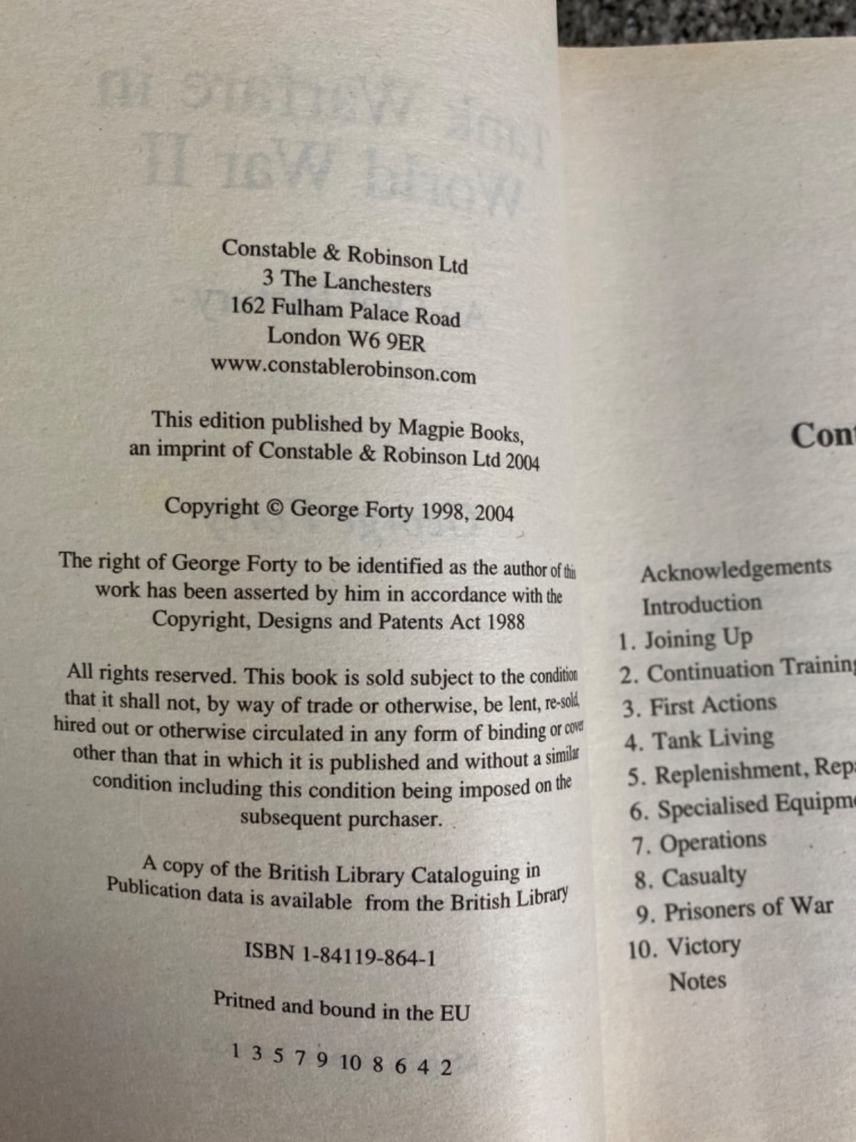 Tank Warfare in World War II: An Oral History - George Forty