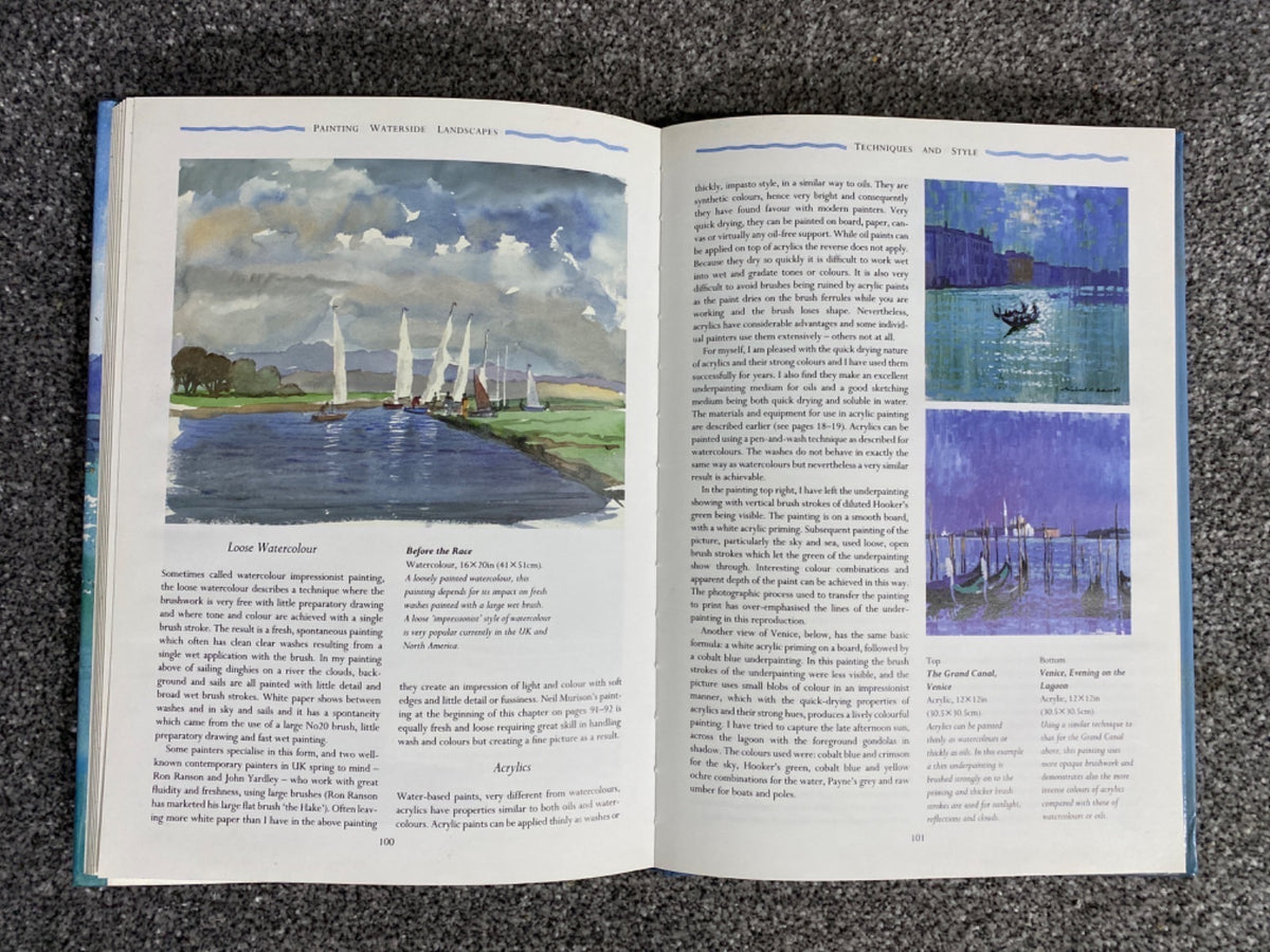 Painting Waterside Landscapes - Michael C. Edwards, Michael B. Edwards