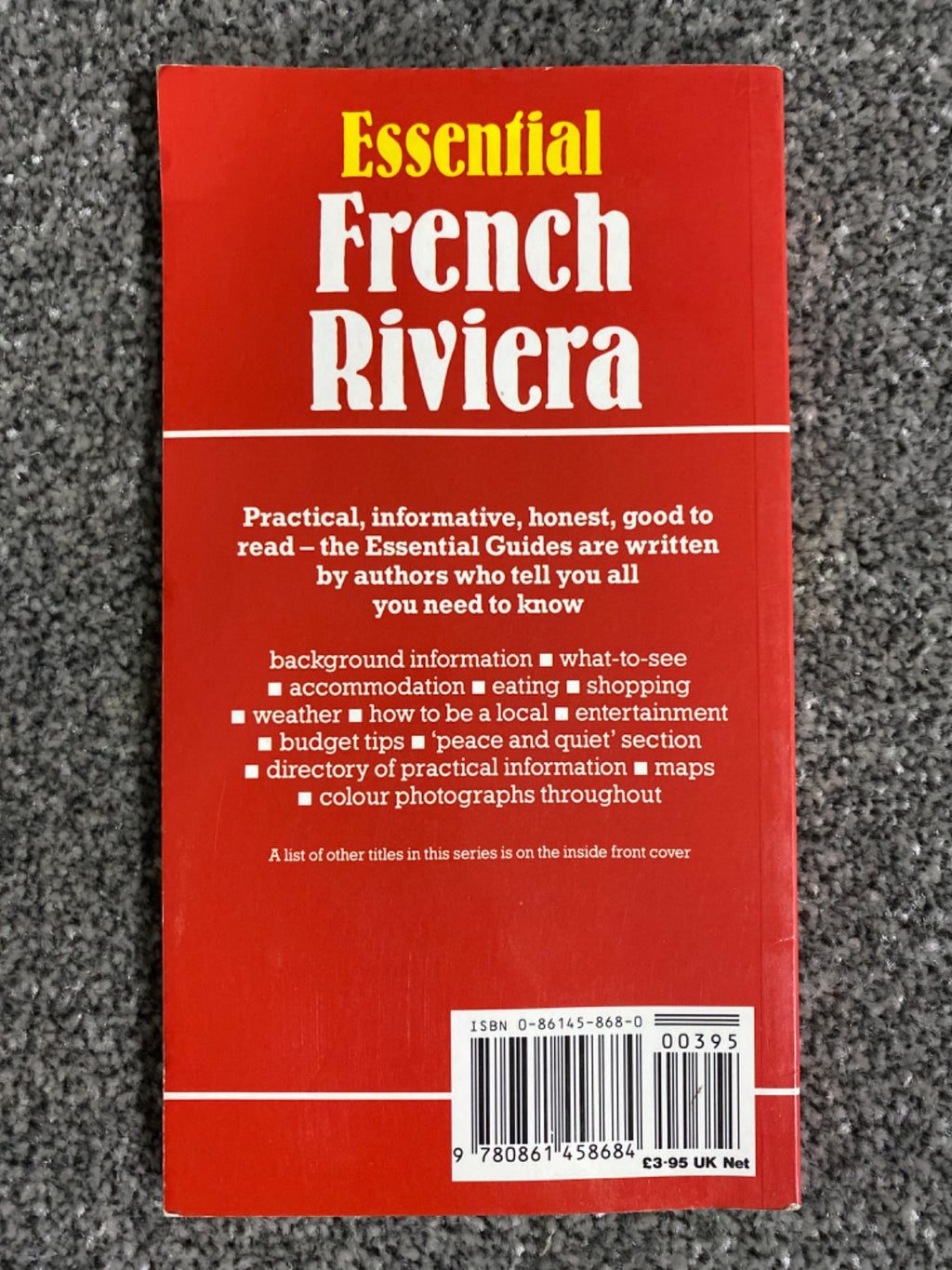 Essential French Riviera - Adam Hopkins