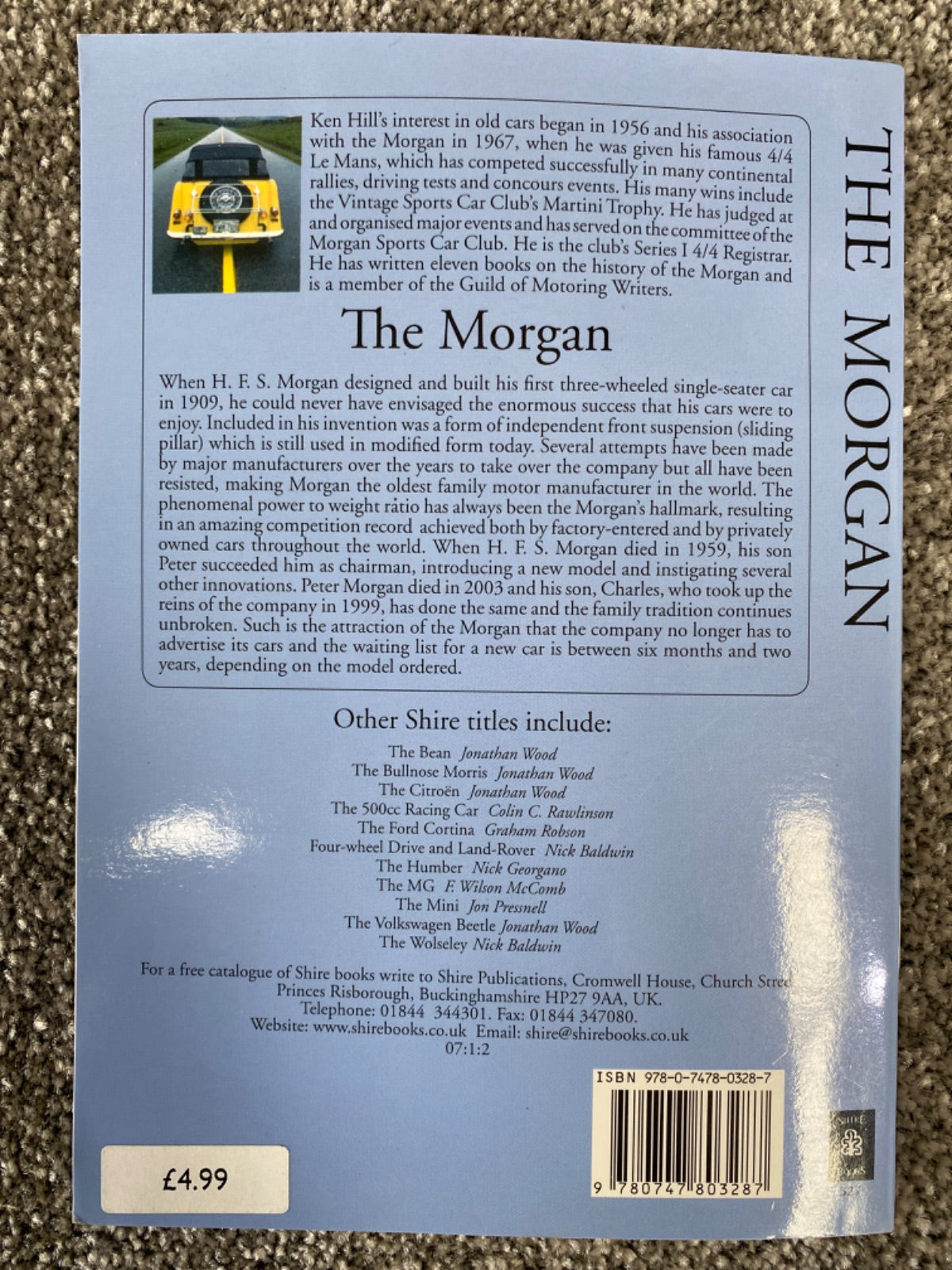 The Morgan, A Shire Album - Ken Hill