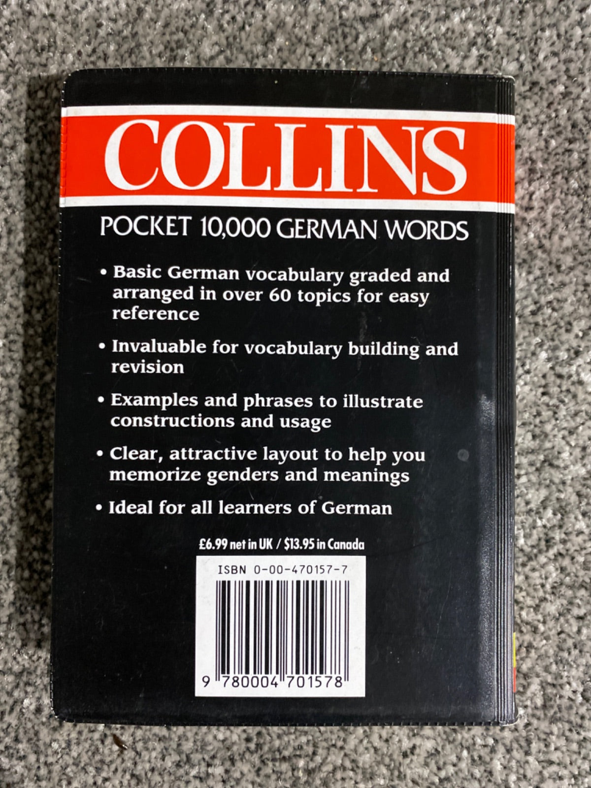 Collins Pocket 10, 000 German Words - Horst Kopleck