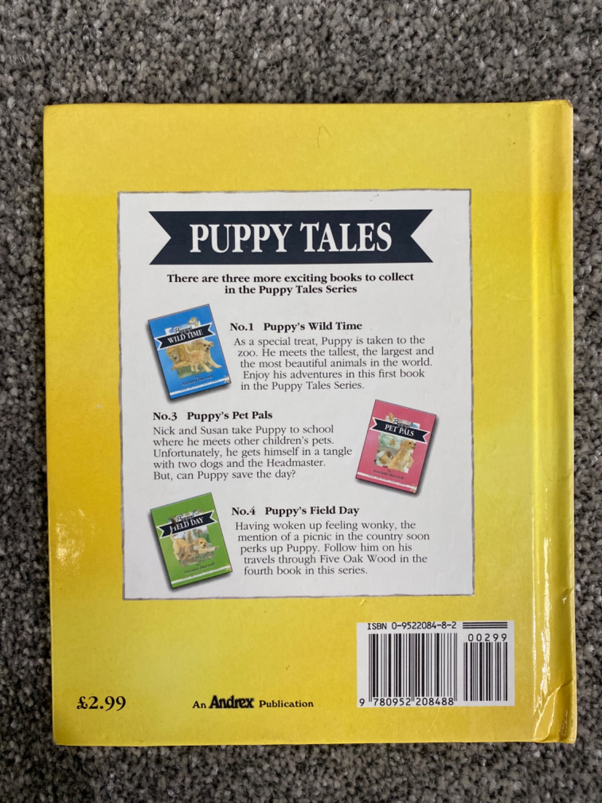 Puppy's beach adventure - Gerald Malcolm Durrell