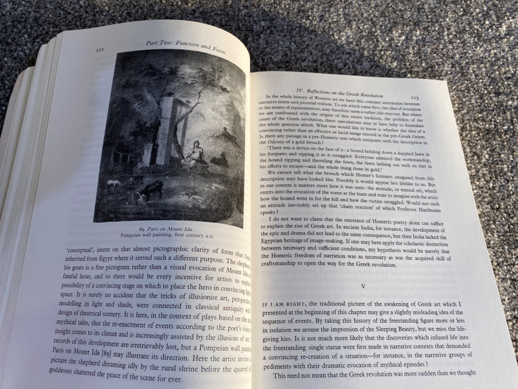 Art and illusion: a study in the psychology of pictorial representation - E. H. Gombrich