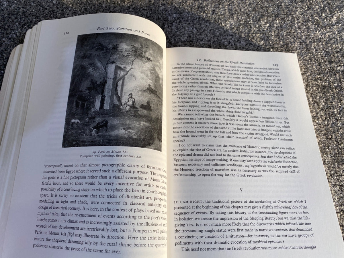 Art and illusion: a study in the psychology of pictorial representation - E. H. Gombrich