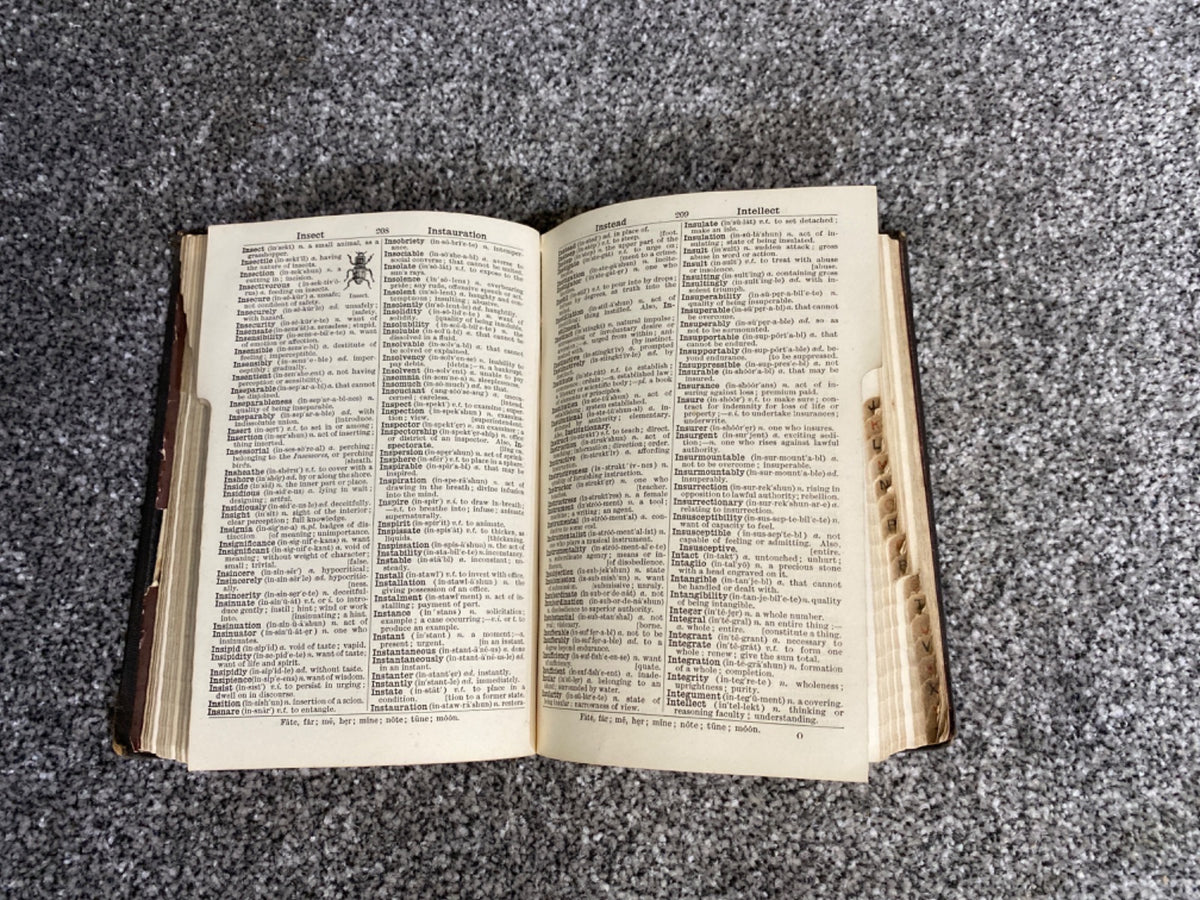 Collins' Large Type Dictionary of the English Language