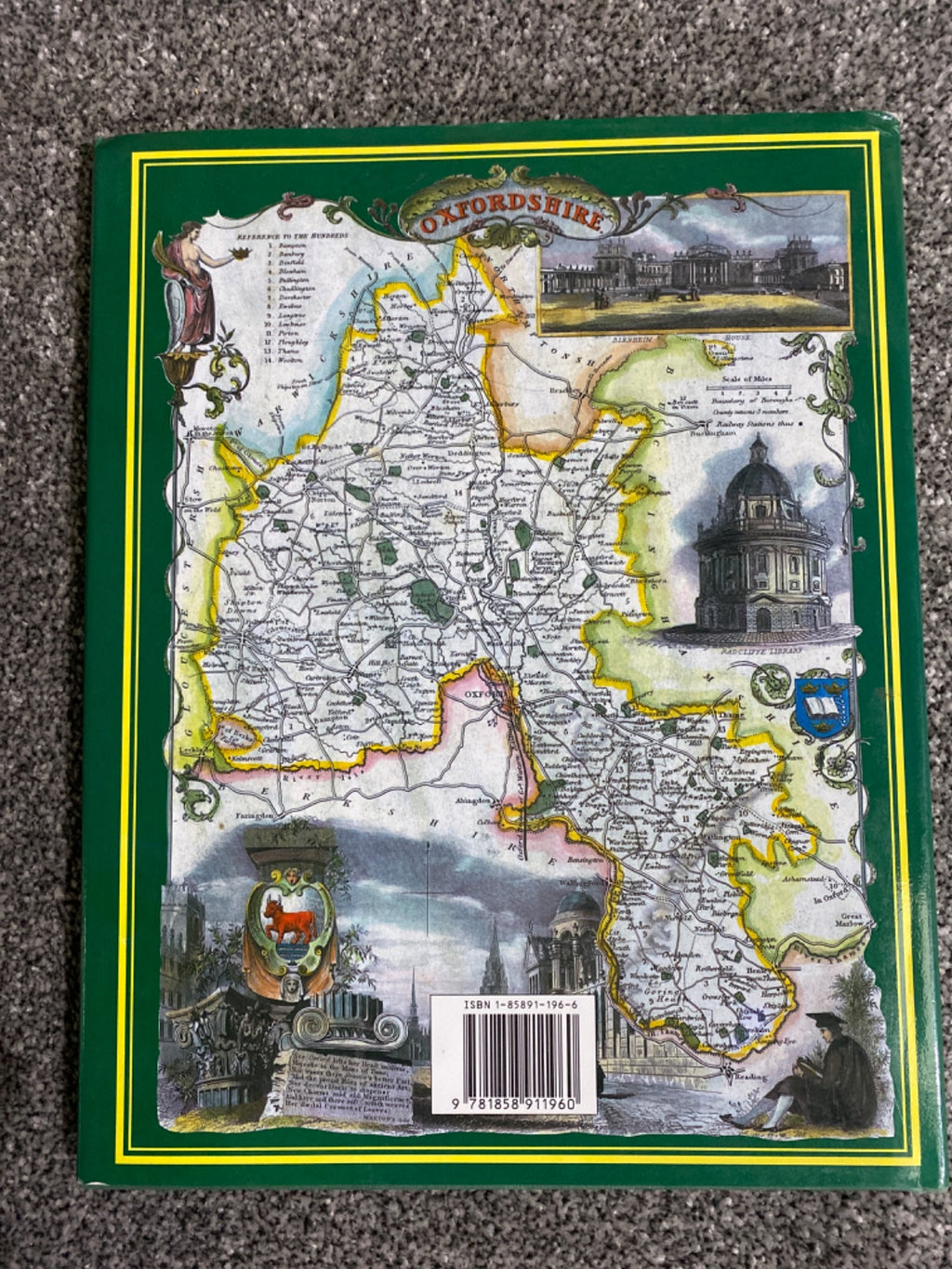 Moule's County Maps:  The West of England: Including the West Midlands - Thomas Moule