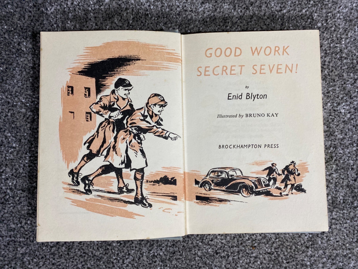 Good Work Secret Seven! - Enid Blyton