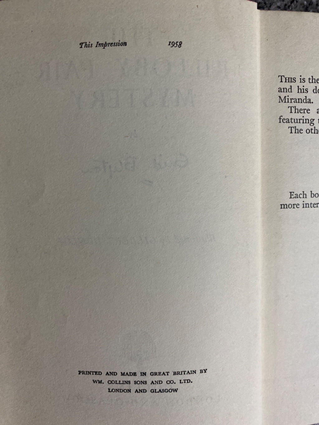 The Rilloby Fair Mystery - Enid Blyton
