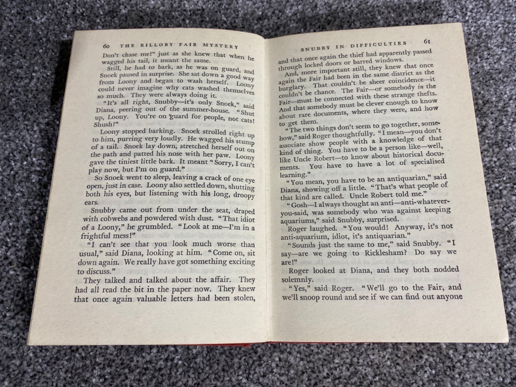 The Rilloby Fair Mystery - Enid Blyton