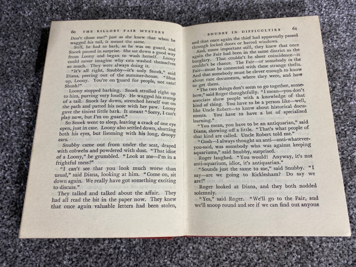 The Rilloby Fair Mystery - Enid Blyton