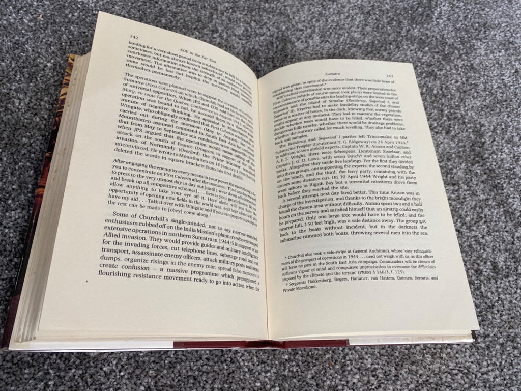 SOE in the Far East - Charles Greig Cruickshank