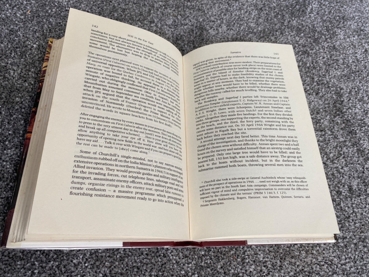 SOE in the Far East - Charles Greig Cruickshank