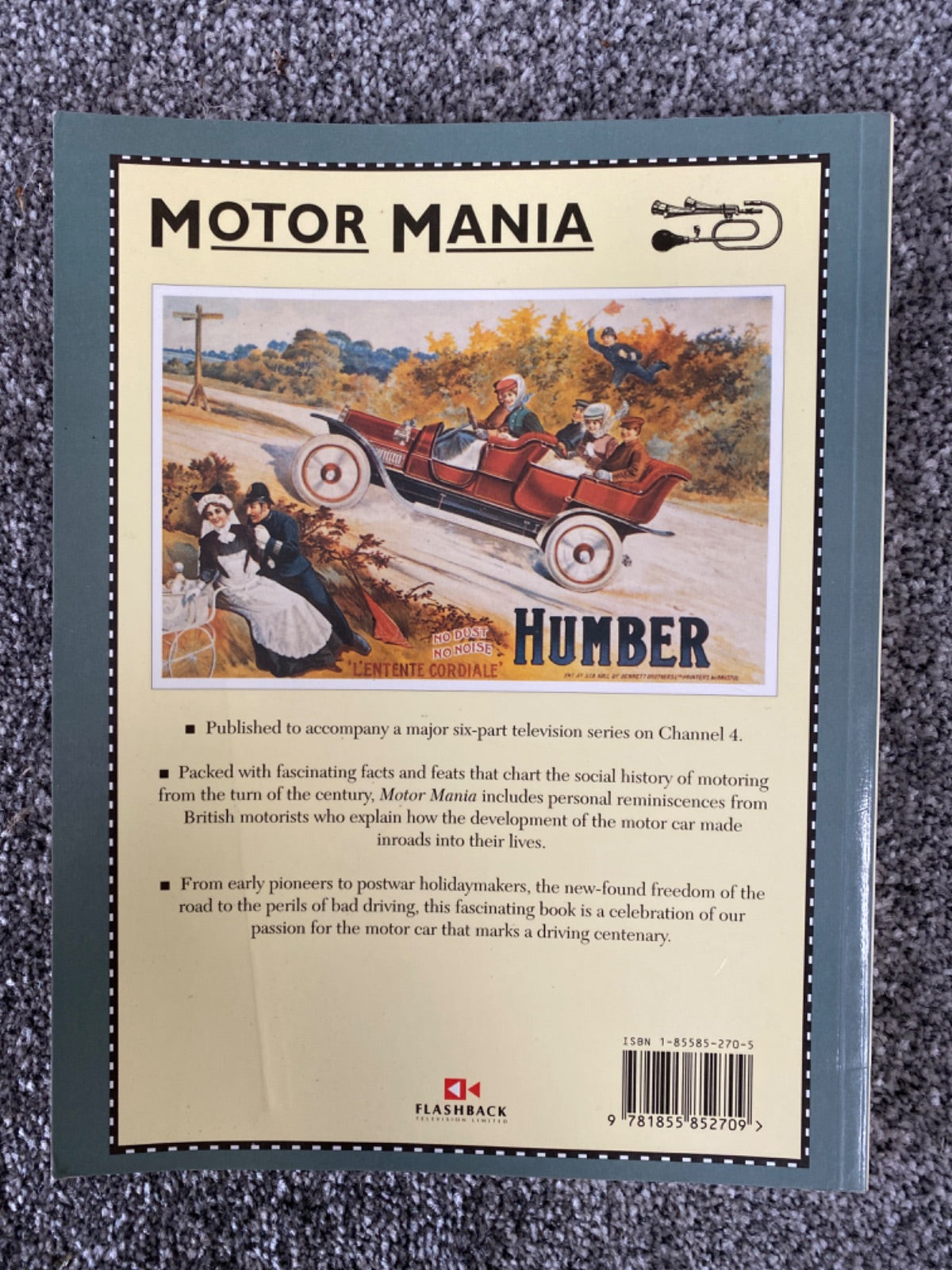 Motor Mania (A Channel Four Book) - Richard Sutton