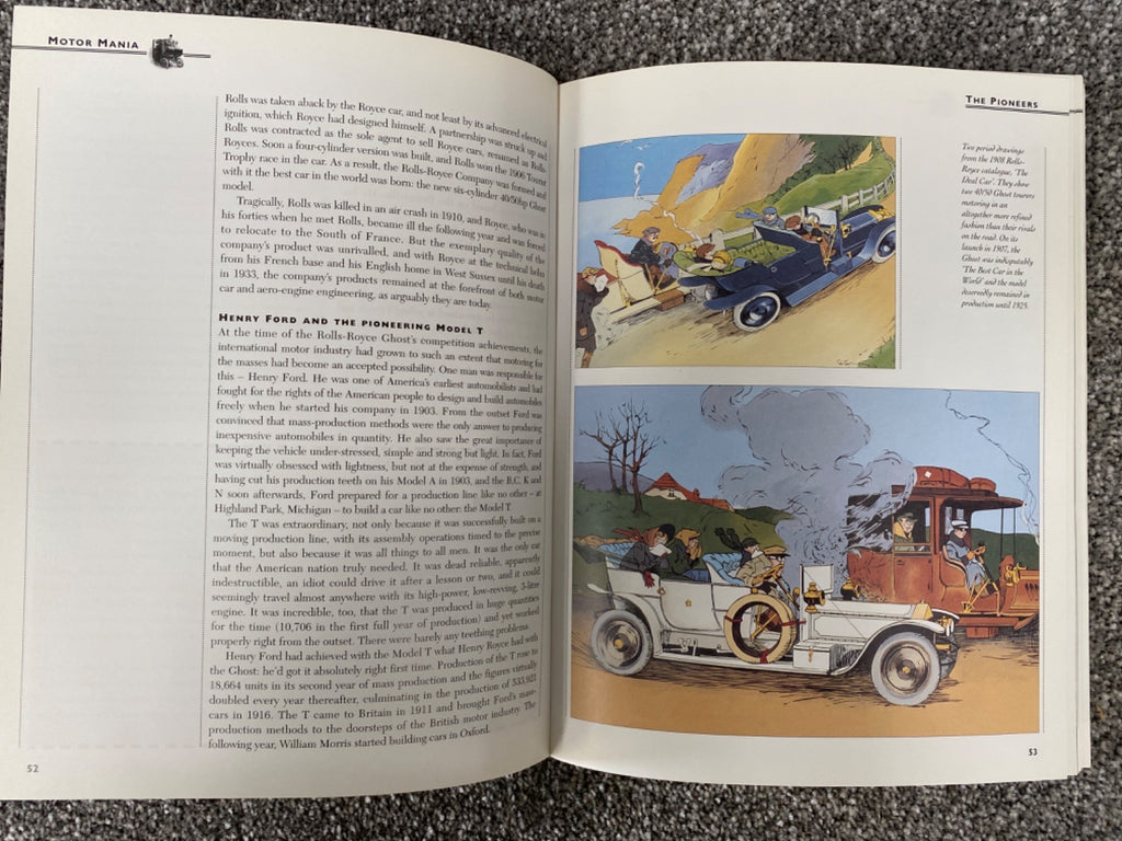 Motor Mania (A Channel Four Book) - Richard Sutton