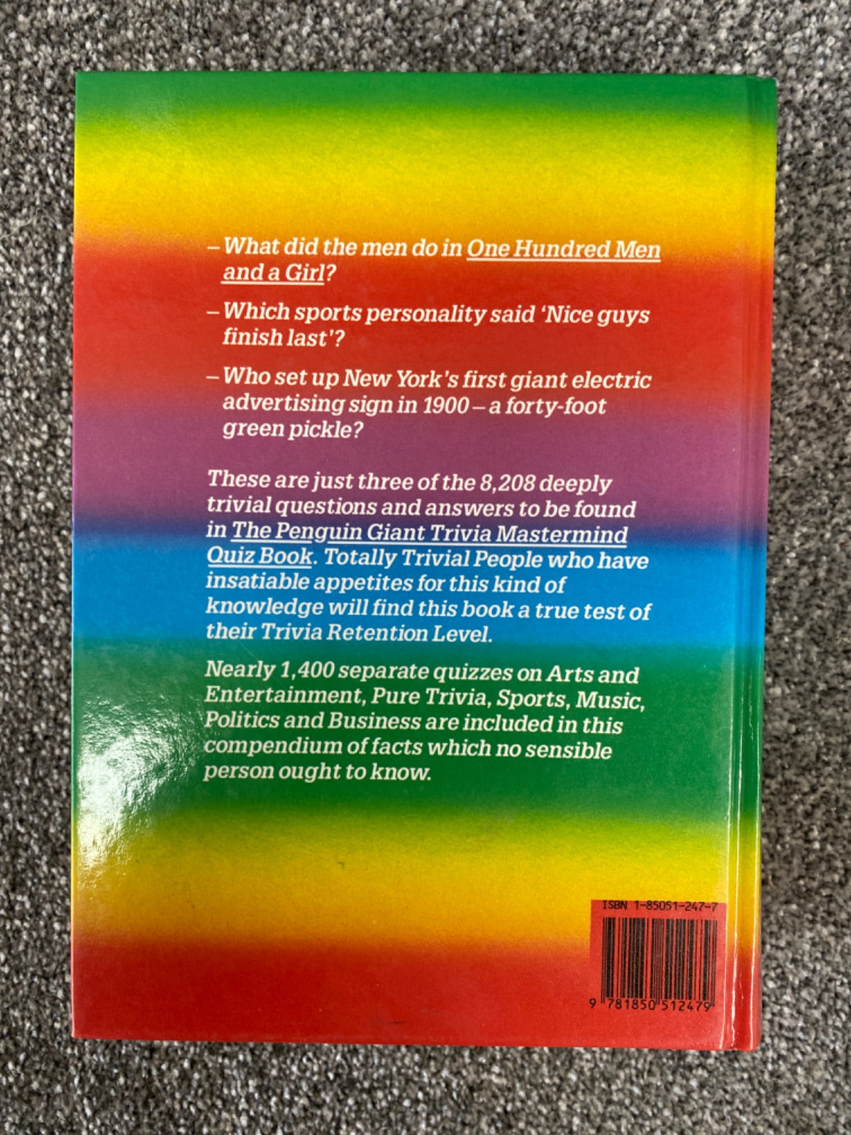 The Penguin giant trivia mastermind quiz book