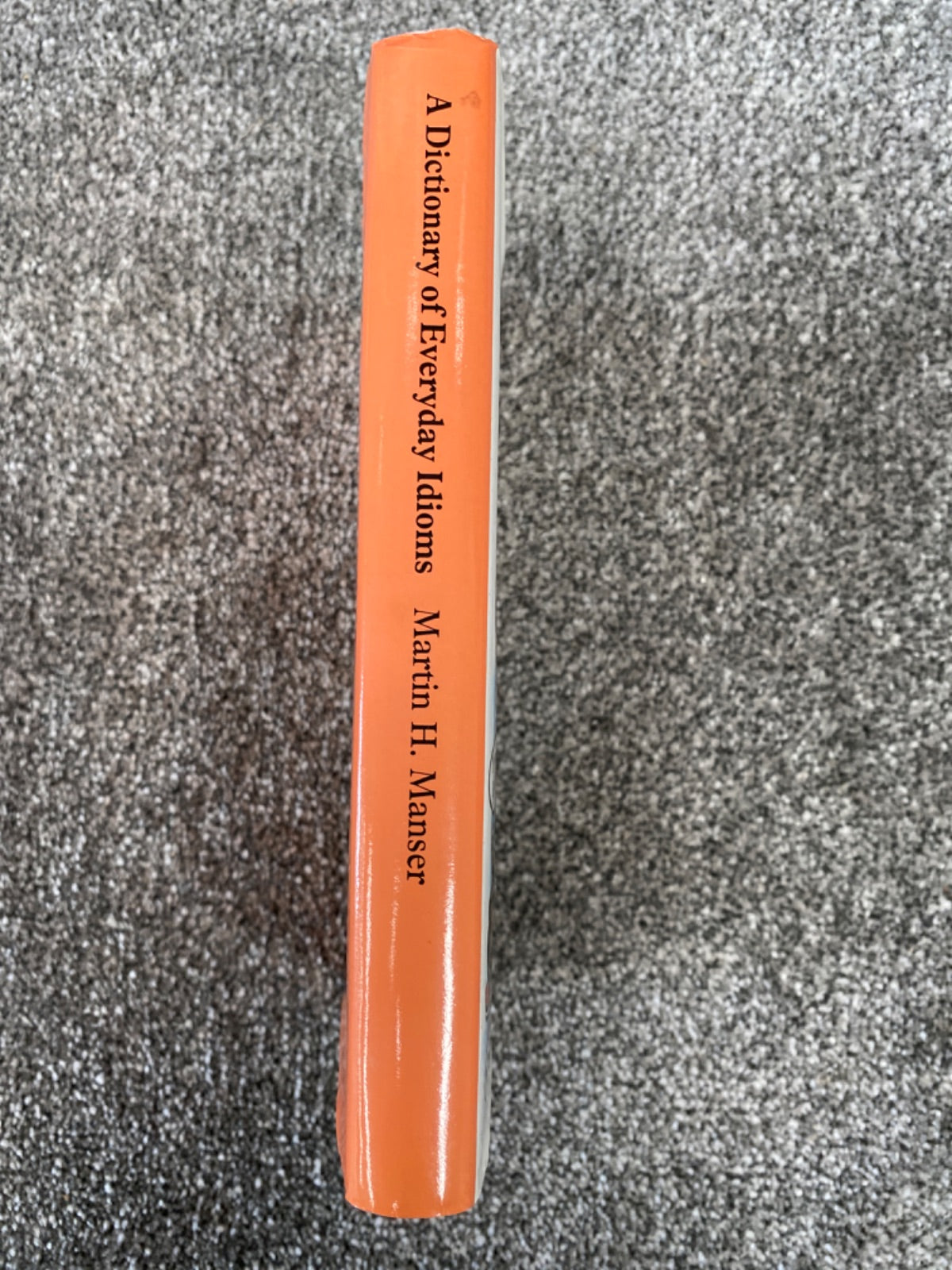 A Dictionary of Everyday Idioms - Martin H. Manser