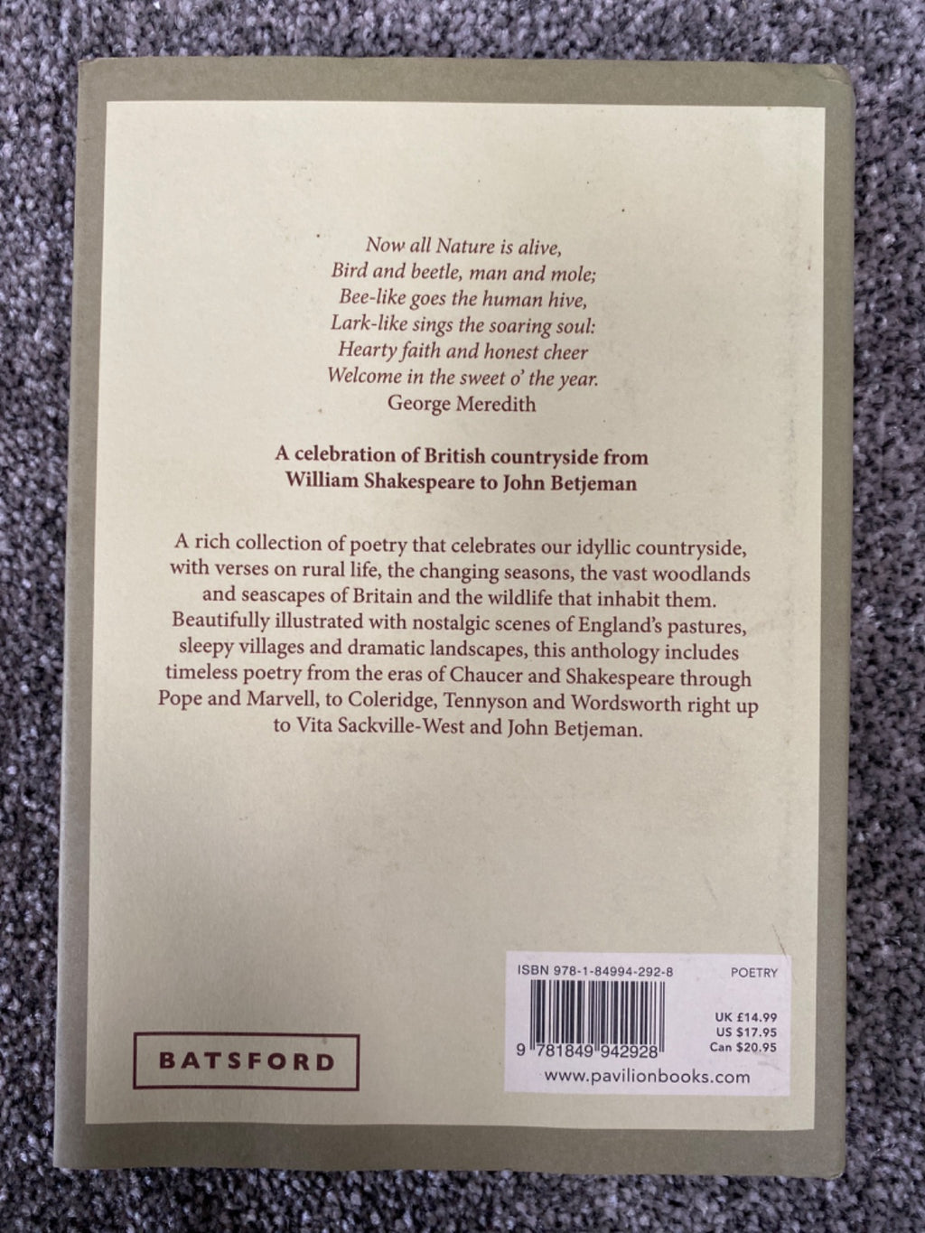Favourite Poems of the Countryside