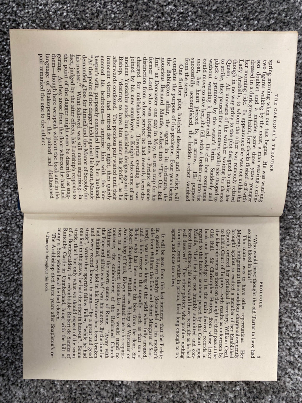 The Cardinal's Treasure - George W. Gillingham