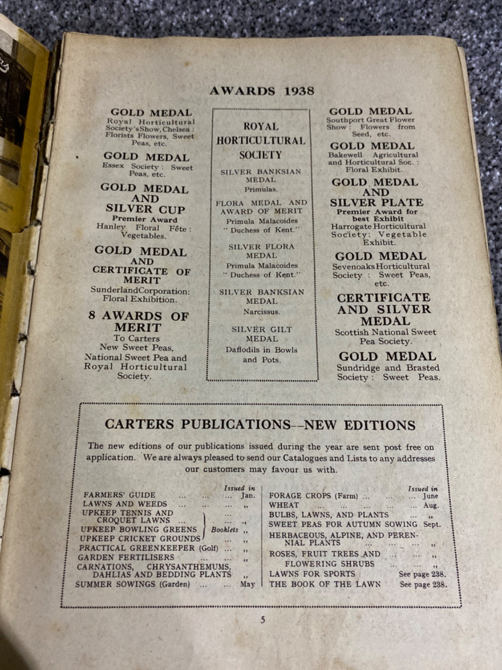 The Blue Book of Gardening