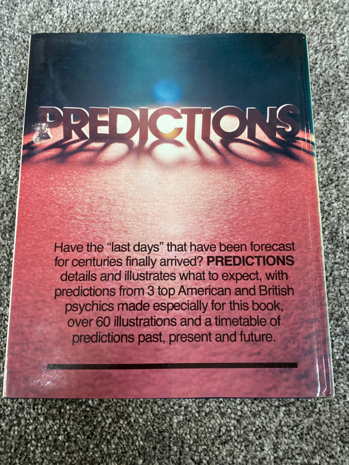 Predictions - Joe Fisher