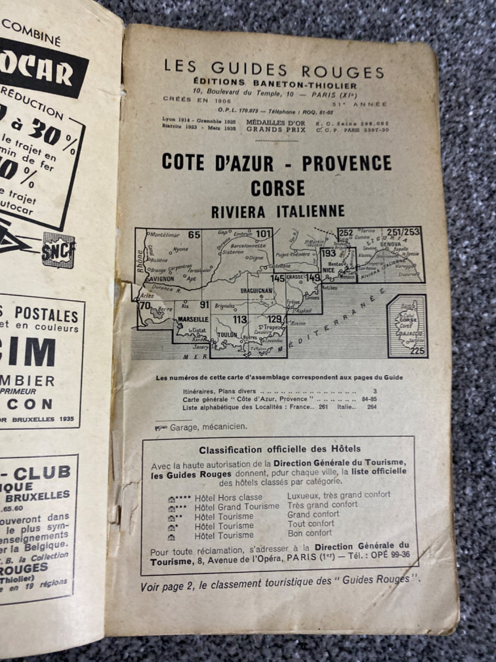 Côte-d'Azur, Provence, Corse, Riviera Italienne
