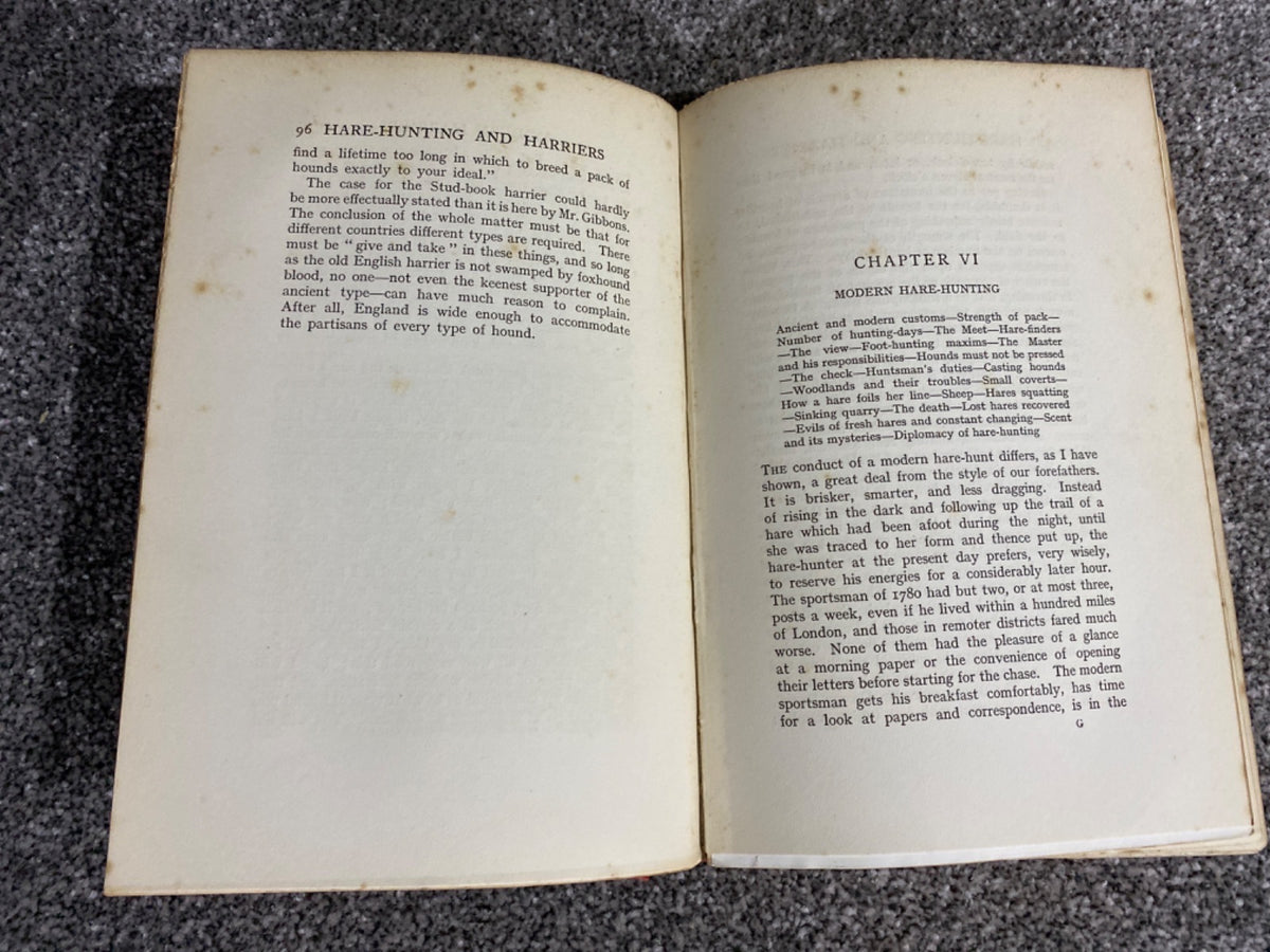 Hare-Hunting and Harriers - H. A. Bryden