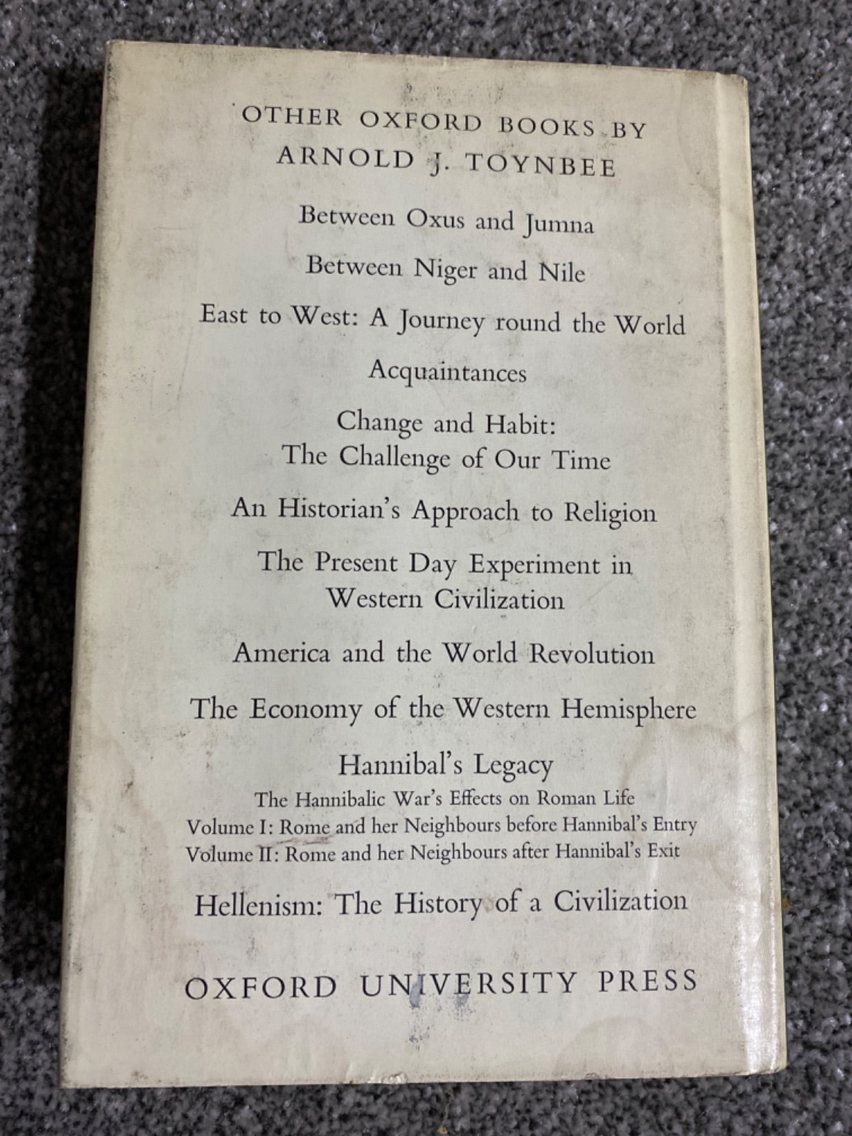 Between Maule and Amazon - Arnold J. Toynbee