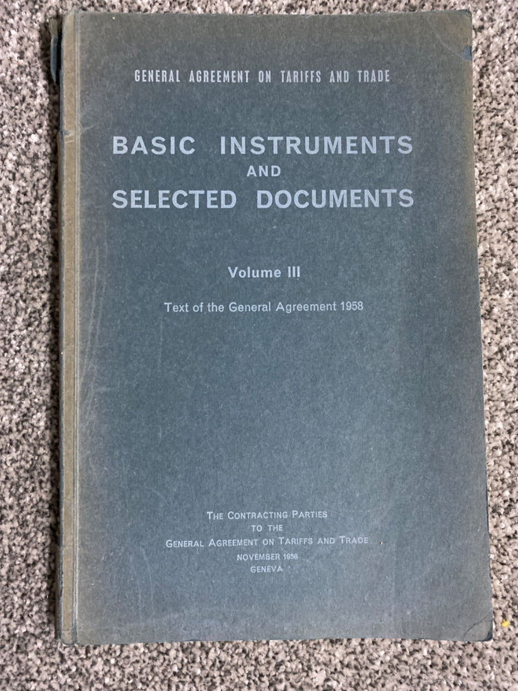 Basic Instruments and Selected Documents