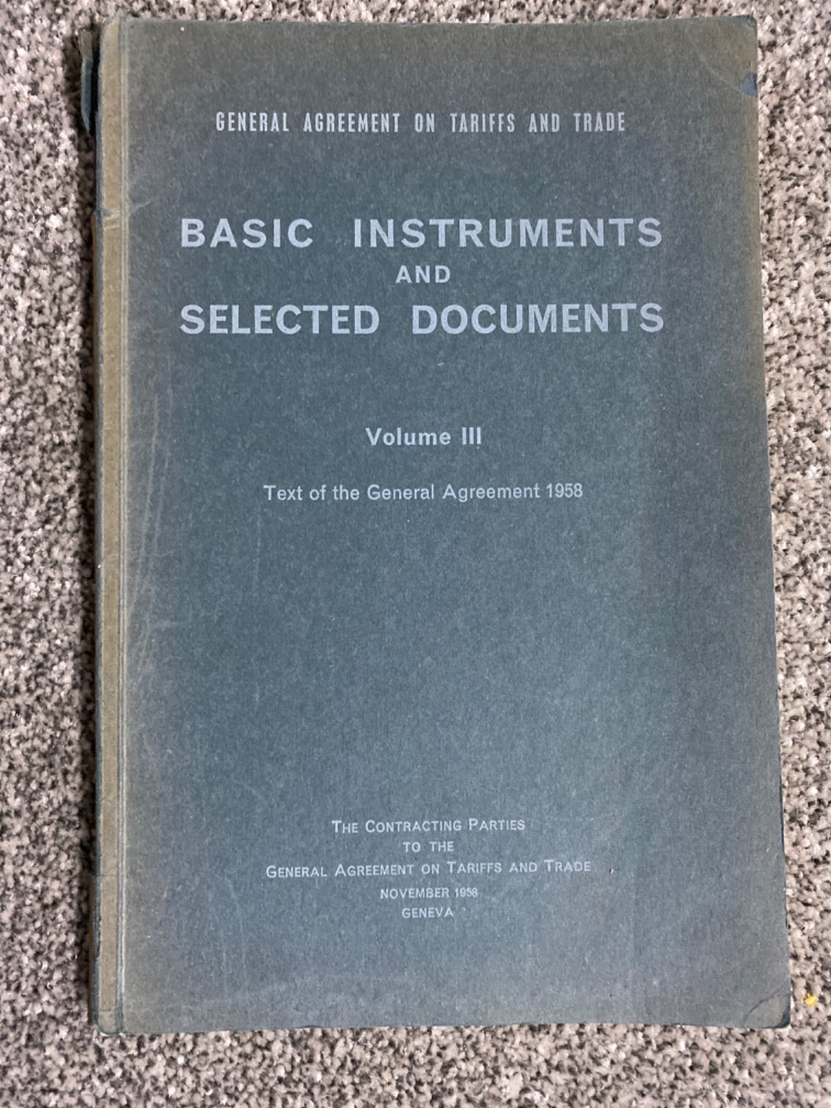Basic Instruments and Selected Documents