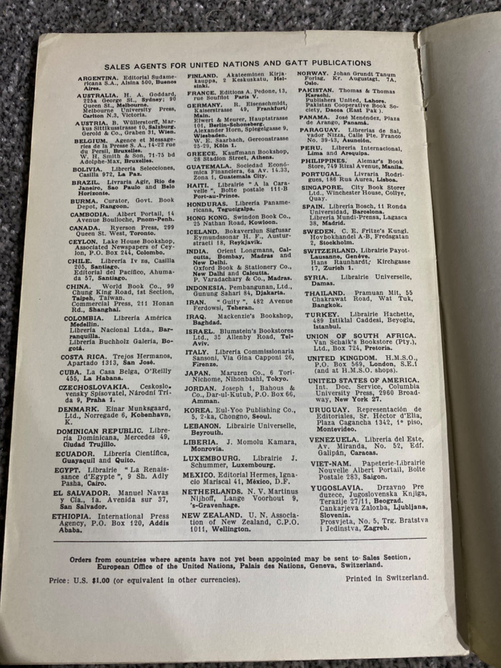 Basic Instruments and Selected Documents