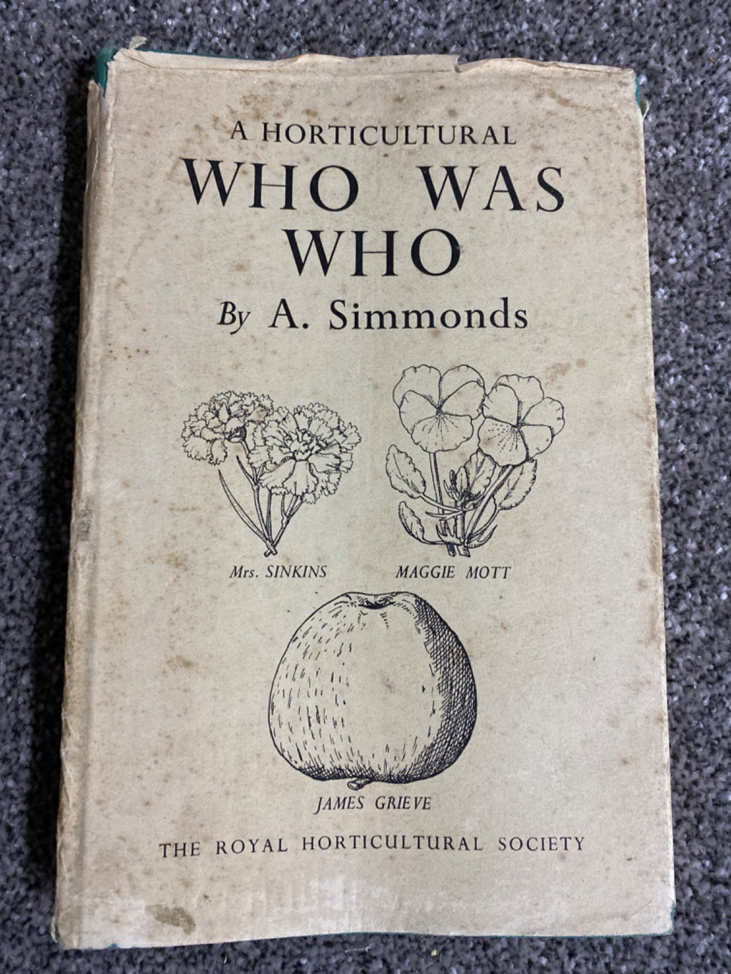 A Horticultural Who Was Who - A. Simmonds