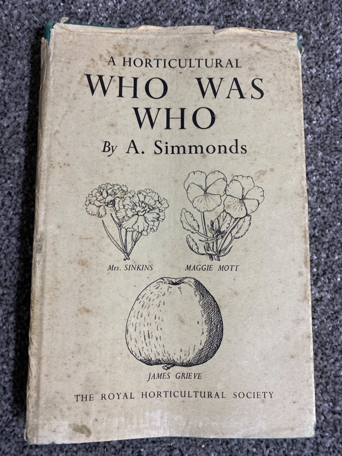 A Horticultural Who Was Who - A. Simmonds